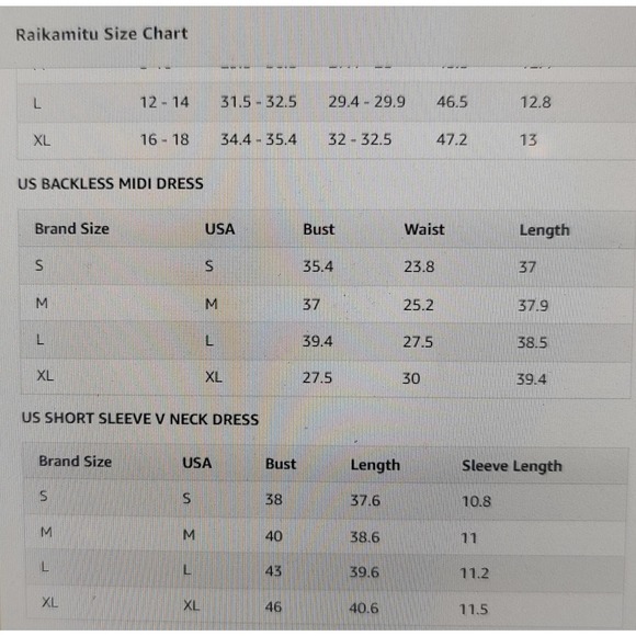 Raikamitu Floral Summer Dress V Neck Flowing NWT Sz L - Picture 3 of 5